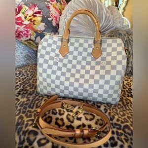 💯% Authentic Louis Vuitton Speedy Bandouliere 30